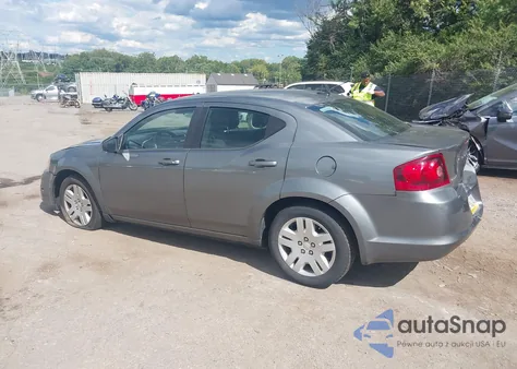 2012 Dodge Avenger Se z USA, uszkodzony, nr VIN 1C3CDZAB0CN111584